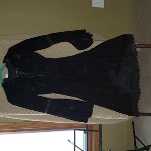 Spirit halloween women's small black witch costume